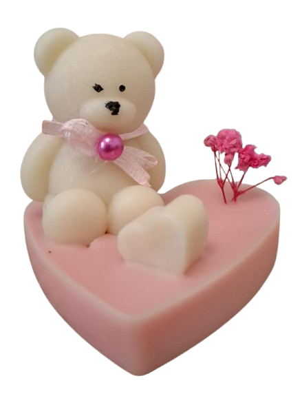 Cadeau anniversaire — Ourson rose